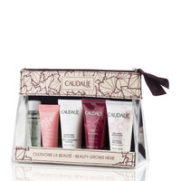 CAUDALIE 欧缇丽 洗浴护肤旅行套装 5件套(卸妆水30ml+保湿凝露10ml+洗发水30ml+沐浴露30ml+身体乳液30ml)