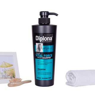 Diplona 洁喜诺 男士控油焕活洗发露 600ml