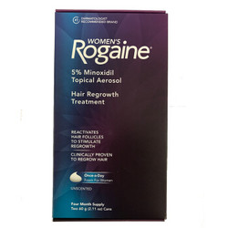 Rogaine 培健 落健/培健 美国国际进口米诺地尔酊5%女性育发护发泡沫 60g*2