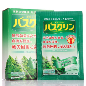  Bathclin/巴斯克林 527300 森林香 温热香浴盐