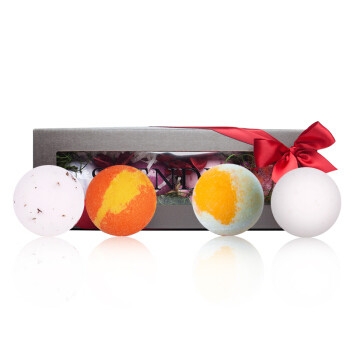 STENDERS 施丹兰 浴盐泡澡精油球礼盒套装100g*4（精油球*3+气泡弹*1）男女友礼物