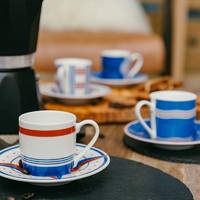 KOENITZ 陶瓷咖啡杯 4人套 彩色