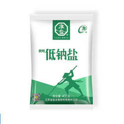 淮牌 淮盐 食用低钠盐 食盐苏盐 美国FDA认证 400g *42件