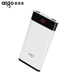 aigo 爱国者 W200 移动电源 20000毫安