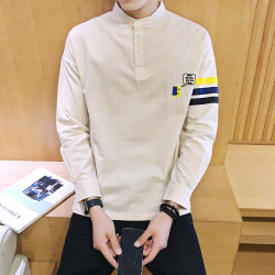 语克 2019春秋季新款男士卫衣韩版潮流休闲日