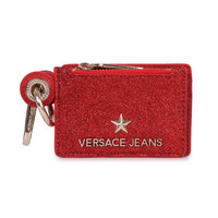 VERSACE JEANS 范思哲 女士亮红色聚酯纤维零钱包卡夹 E3VSBPN1 70787 500