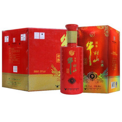 牛栏山百年老窖（9）35度 480ml*6瓶 整箱装 浓香型白酒（内含3个礼品袋）