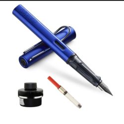 LAMY 凌美 All-star恒星 F尖 蓝色 钢笔 含T52墨水+Z28吸墨器