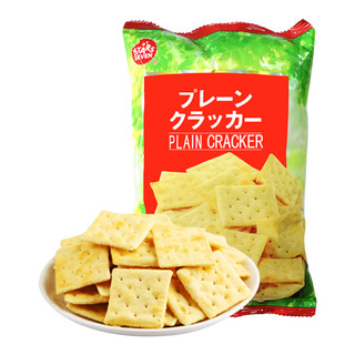 日本进口 星七 STARS SEVEN 原味 苏打饼干 休闲食品自营 早餐下午茶 办公室零食小吃 100g/袋