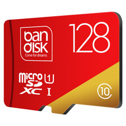 bandisk 麦盘 Extreme PRO MicroSDXC UHS-I U1 A1 TF存储卡 128GB
