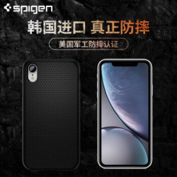 Spigen 苹果XR 军工级防摔透明硅胶手机保护壳