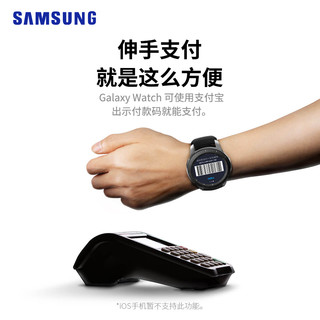 SAMSUNG 三星 SM-R800 手表 (橡胶、黑色、银色、钛泽银 午夜黑 玫瑰金)