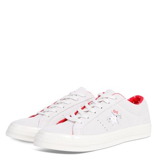 CONVERSE 匡威 One Star x Hello Kitty 162937C 女款休闲运动鞋