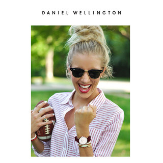 Daniel Wellington CLASSIC ROSELYN 36 女士手表 (不锈钢、圆形、白色)