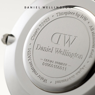 Daniel Wellington 手表女士CLASSIC撞色织纹女表36mm