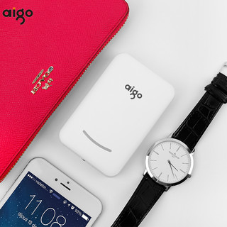 aigo 爱国者 D3 充电宝 (10000mAh、粉色)