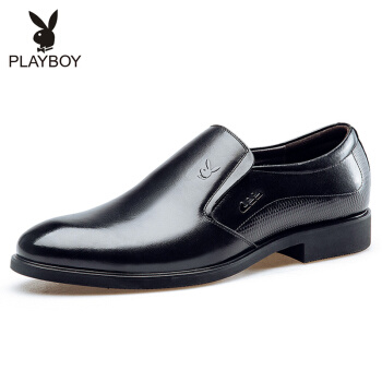 PLAYBOY 花花公子 6CW563002D01 男士圆头正装鞋