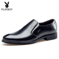 PLAYBOY 花花公子 6CW563002D01 男士圆头正装鞋