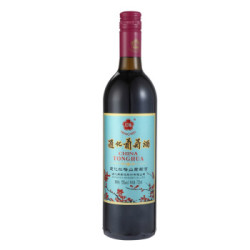 通化(TONHWA)红酒 红梅山葡萄酒 725ml *3件
