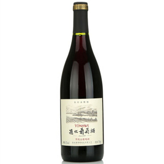 TONHWA 通化葡萄酒 通化长白山霜后寒地葡萄酒12度750ml*6整箱甜红葡萄酒官方直营 1件装