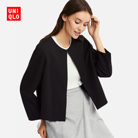 女装 针织圆领茄克 415316 优衣库UNIQLO