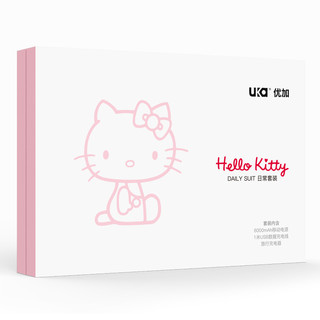Hello Kitty 凯蒂猫 Hello Kitty系列 MK6 移动电源 (6000mAh、粉色)