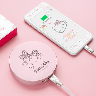 Hello Kitty 凯蒂猫 Hello Kitty系列 MK6 移动电源 (6000mAh、粉色)