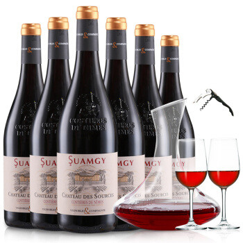 Suamgy 圣芝 帝索丝城堡罗纳河谷AOC干红葡萄酒 750ml