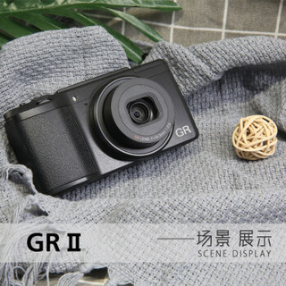 RICOH 理光 GRII gr2 便携轻巧数码相机 (约1620万像素、APS画幅、黑色)