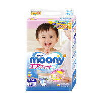 网易考拉黑卡会员：Moony 尤妮佳 婴儿纸尿裤 L54片