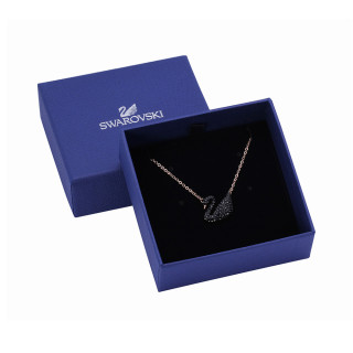 SWAROVSKI 施华洛世奇 Iconic Swan 黑天鹅项链