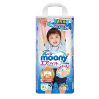 网易考拉黑卡会员：moony 尤妮佳 男婴用拉拉裤 XL38片