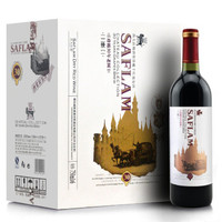 SAFLAM 西夫拉姆 红酒 珍稀30年老树赤霞珠 干红葡萄酒 750ml*6瓶 整箱装