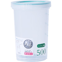 日本 银离子抗菌奶粉盒  密封罐 500ml