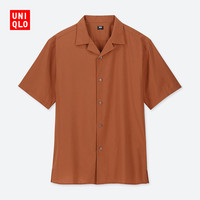 男装 开领衬衫(短袖) 414582 优衣库UNIQLO