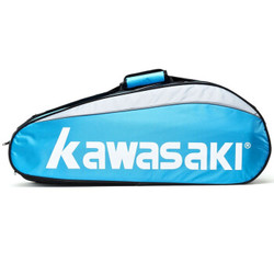KAWASAKI 川崎 羽毛球包 独立鞋袋单肩包 6支装 TCC-047 *4件 +凑单品