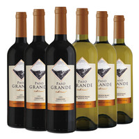 PASO GRAND 佰铄 白葡萄酒-佳美娜、长相思 (箱装、13%vol、6、750ml)
