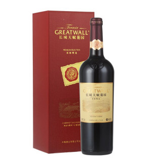 Great Wall 长城 干红葡萄酒 (礼盒装、13%vol、750ml)