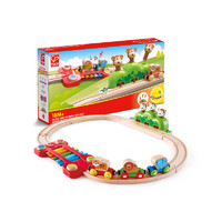 德国Hape 火车轨道丛林音乐套益智玩具 18个月以上儿童音乐声玩具E3825