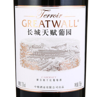 Great Wall 长城 解百纳干红葡萄酒 (箱装、13%vol、6、750ml)