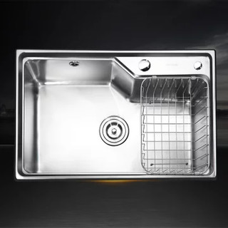 JOMOO 九牧 304不锈钢厨房水槽06119单水槽