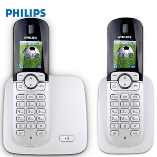 PHILIPS 飞利浦 DCTG570 无绳电话机套装 (白色)