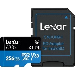 Lexar 雷克沙 633x MicroSDXC A1 UHS-I U3 V30 Class10 TF存储卡