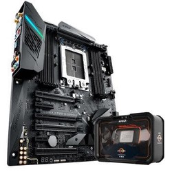 ASUS 华硕 ROG STRIX X399-E GAMING 主板（Socket TR4） AMD 2920X 线程撕裂者 CPU处理器 TR4 板U套装