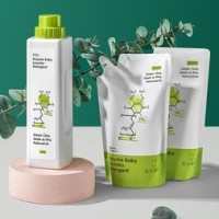 babycare 宝宝专用酵素去污洗衣液 800ml+500ml*2袋 *2件