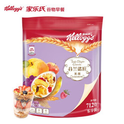 家乐氏（Kellogg‘s） 麦片谷兰诺拉水果谷物早餐 黄桃味712g *2件