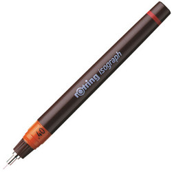 rOtring 红环 补充墨水式针笔 0.4mm *3件