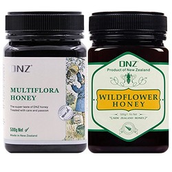 DNZ 野花蜂蜜 多花种蜂蜜 实惠组合装 两瓶装 500g*2
