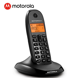 MOTOROLA 摩托罗拉 C1001OC 数字无绳电话机 (黑色)