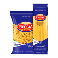 1日10点：Pasta REGGIA 瑞杰意大利面 17#直身面条+48#螺丝型通心粉速食组合 500g*2包 *2件